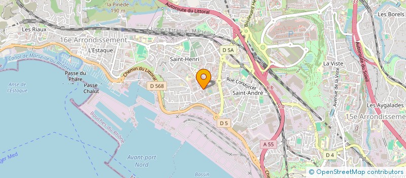 localisation de l'entreprise ALLIA SERVICES PRO à MARSEILLE