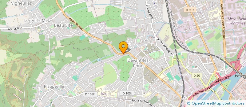 localisation de l'entreprise ALLIA-TECH ASSET MANAGEMENT à METZ