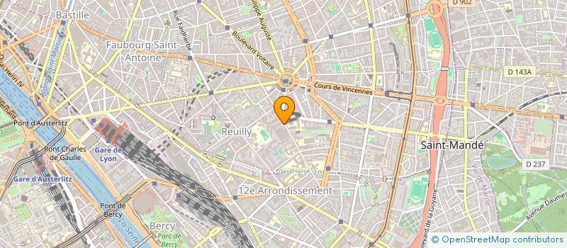 localisation de l'entreprise ALLIAGE  PARIS