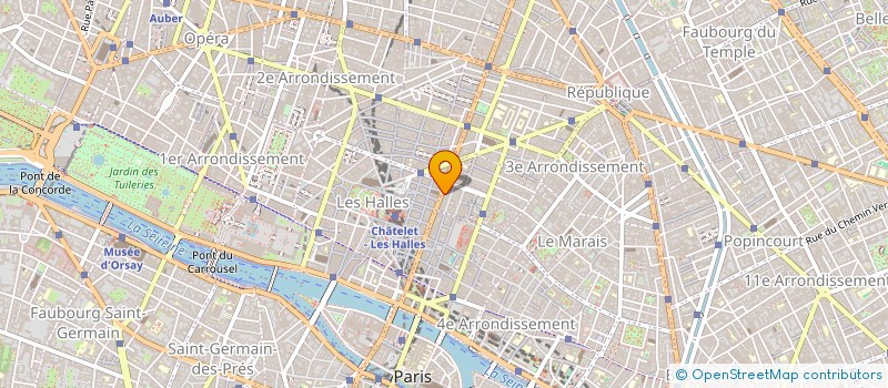 localisation de l'entreprise ALLIAGE  PARIS