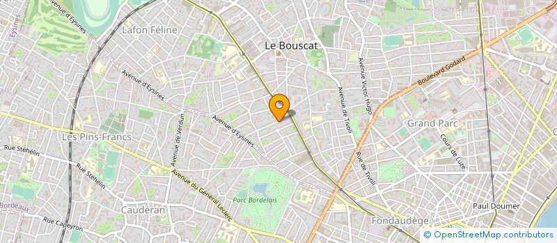 localisation de l'entreprise ALLIAGE CARE à LE BOUSCAT