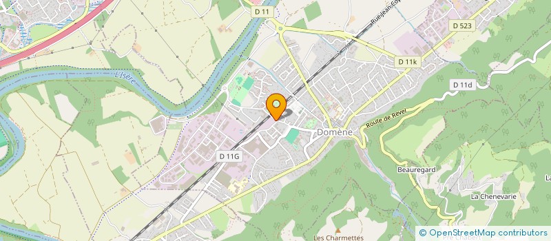 localisation de l'entreprise ALLIAGE MOBILIER  DOMENE