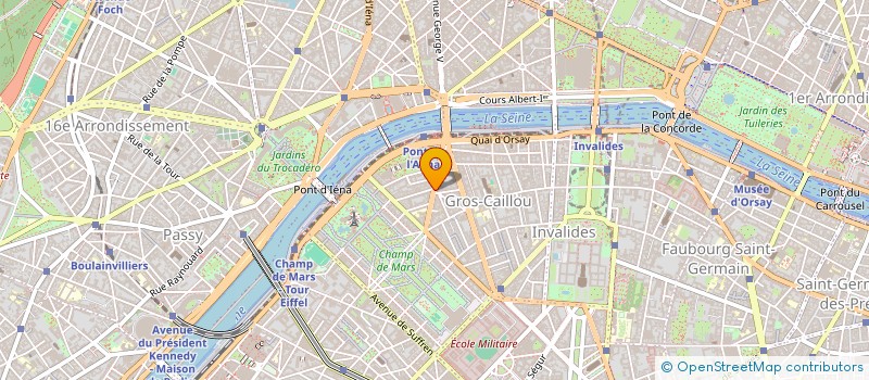localisation de l'entreprise ALLIAGES ACCESSOIRES à PARIS