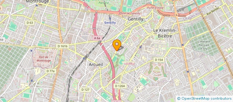 localisation de l'entreprise ALLIAGES COMMUNICATION IMPRIME à GENTILLY
