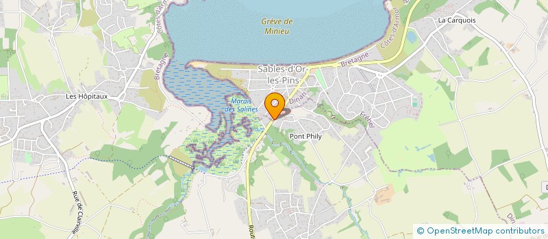 localisation de l'entreprise ALLIAN'S CLEAN & CONCIERGERIE  FREHEL