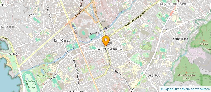 localisation de l'entreprise ALLIANC'AMERICAN à MARSEILLE