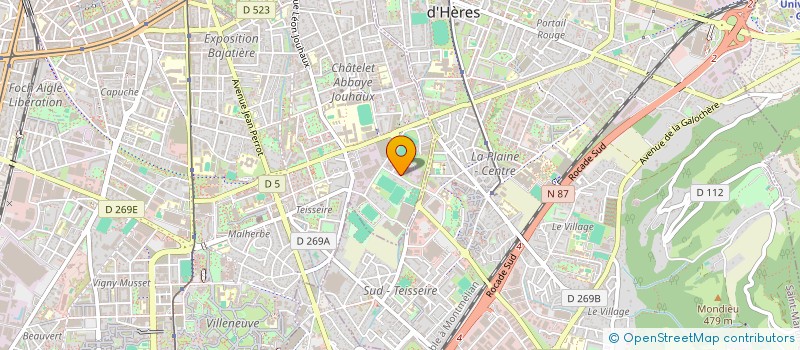 localisation de l'entreprise ALLIANCE 2 S'TILES à GRENOBLE