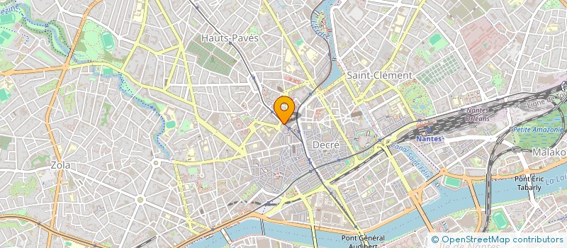 localisation de l'entreprise ALLIANCE 21 à NANTES