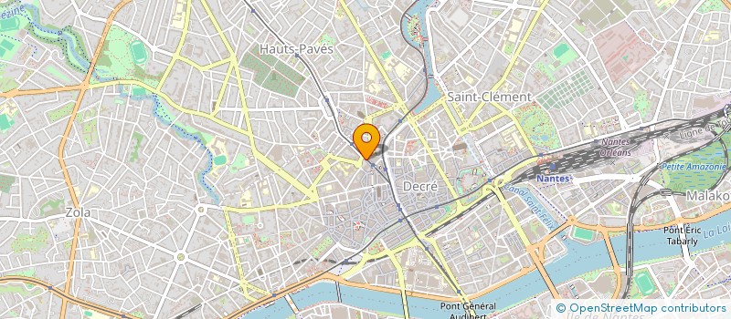 localisation de l'entreprise ALLIANCE 23 à NANTES