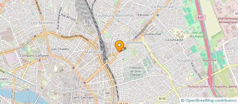 localisation de l'entreprise ALLIANCE 31 à TOULOUSE