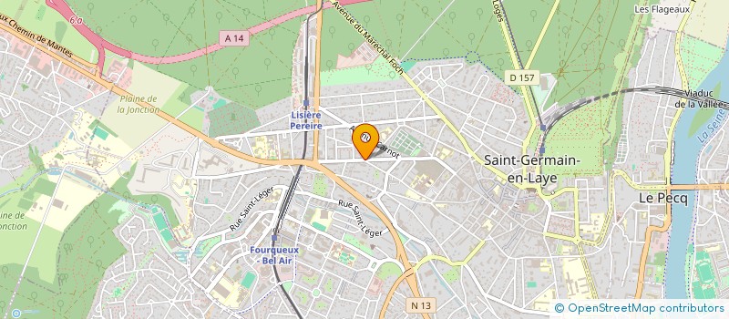 localisation de l'entreprise ALLIANCE  CHAMBOURCY