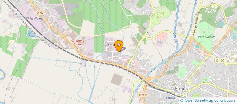 localisation de l'entreprise ALLIANCE 4 SECURITE PRIVEE à FREJUS