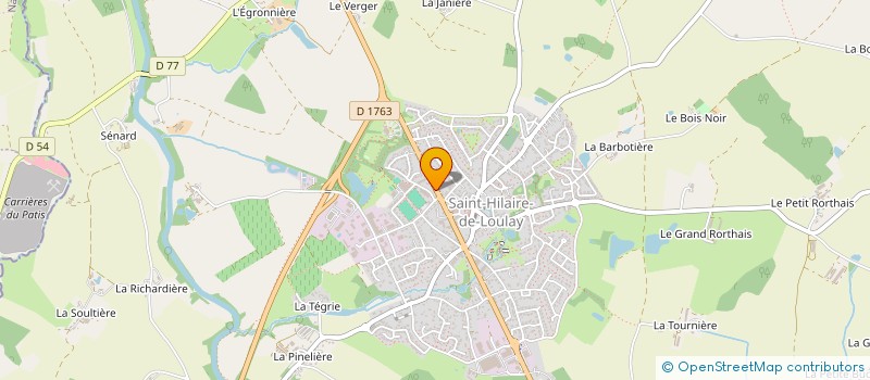 localisation de l'entreprise ALLIANCE à MONTAIGU-VENDEE