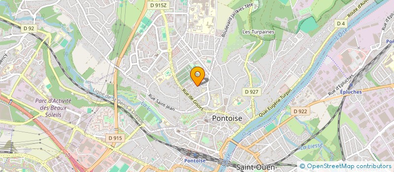 localisation de l'entreprise ALLIANCE  PONTOISE