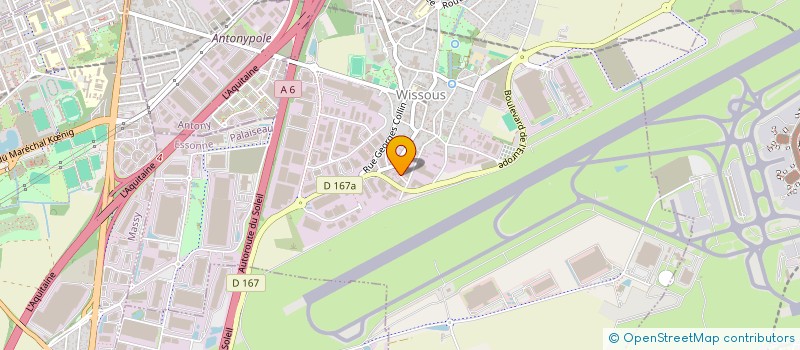 localisation de l'entreprise ALLIANCE à WISSOUS