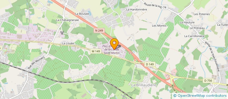 localisation de l'entreprise ALLIANCE 6 à HAUTE-GOULAINE