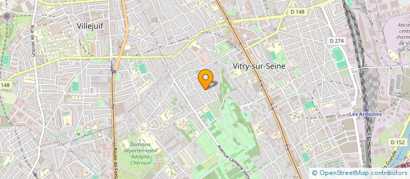 localisation de l'entreprise ALLIANCE  VITRY-SUR-SEINE