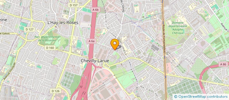 localisation de l'entreprise ALLIANCE à L'HAY-LES-ROSES