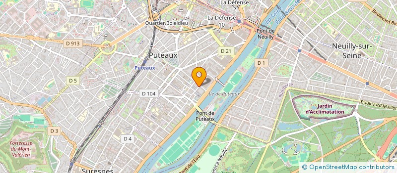 localisation de l'entreprise ALLIANCE ABCVG  PUTEAUX