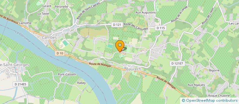 localisation de l'entreprise ALLIANCE ACHATS  BAURECH