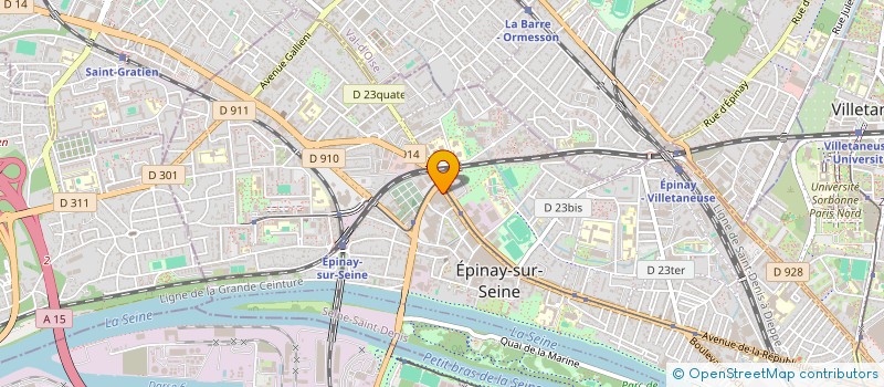 localisation de l'entreprise ALLIANCE AFRIQUE EUROPE à EPINAY-SUR-SEINE