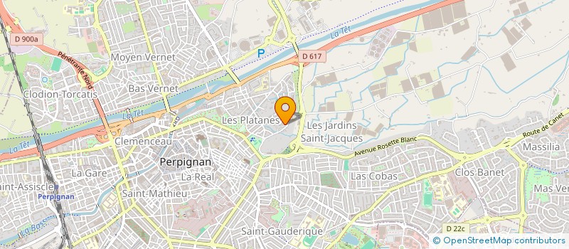 localisation de l'entreprise ALLIANCE AK à PERPIGNAN