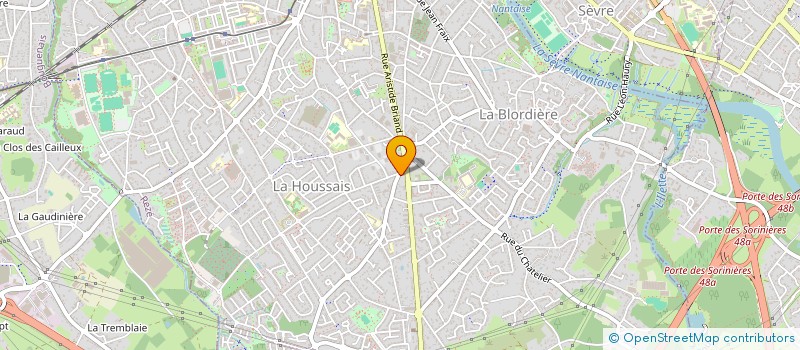 localisation de l'entreprise ALLIANCE AMBULANCE PRESENCE  REZE