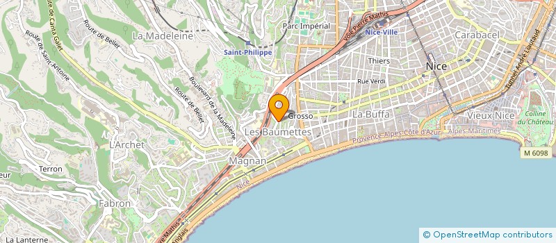 localisation de l'entreprise ALLIANCE ARMENIENNE à NICE