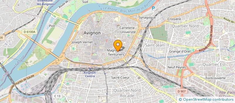 localisation de l'entreprise ALLIANCE ARTISTIQUE EUROPEENNE  AVIGNON