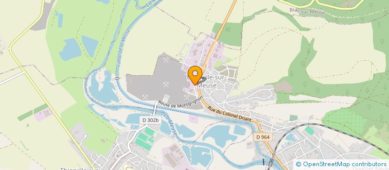 localisation de l'entreprise ALLIANCE AUTO à BELLEVILLE-SUR-MEUSE