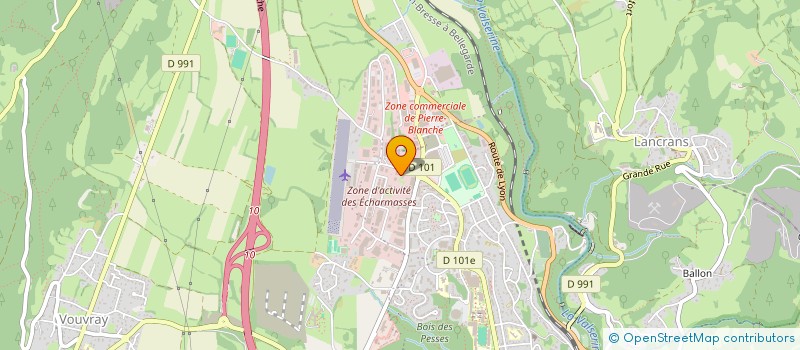 localisation de l'entreprise ALLIANCE AUTO à VALSERHONE