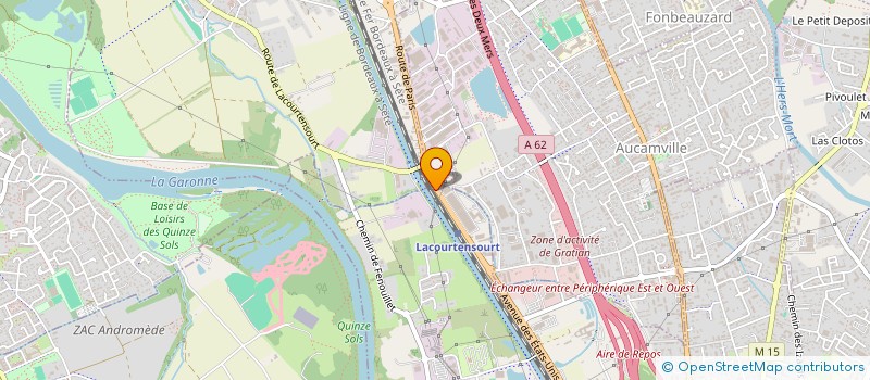 localisation de l'entreprise ALLIANCE AUTO à AUCAMVILLE