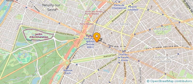 localisation de l'entreprise ALLIANCE AUTO  PARIS