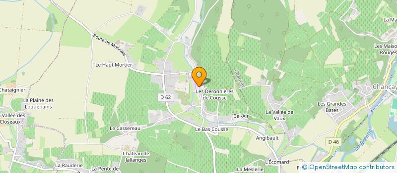 localisation de l'entreprise ALLIANCE AVENIR à VERNOU-SUR-BRENNE