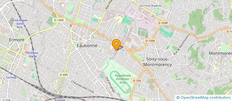 localisation de l'entreprise ALLIANCE BAT à EAUBONNE