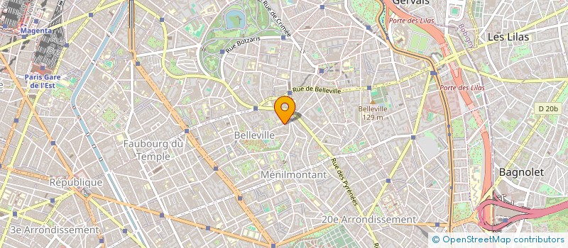 localisation de l'entreprise ALLIANCE BAT  PARIS