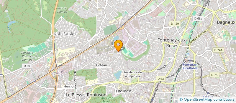 localisation de l'entreprise ALLIANCE BATIMENT RENOVATION + à LE PLESSIS-ROBINSON