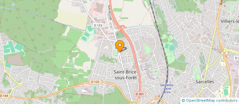 localisation de l'entreprise ALLIANCE BC TRANSPORTS à SAINT-BRICE-SOUS-FORET