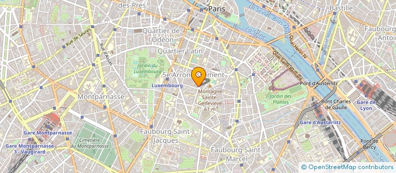 localisation de l'entreprise ALLIANCE BIBLIQUE FRANCAISE à PARIS