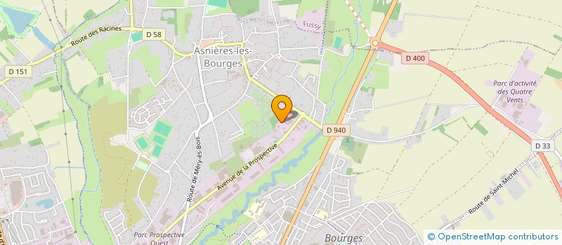 localisation de l'entreprise ALLIANCE BOIS MATERIEL à BOURGES