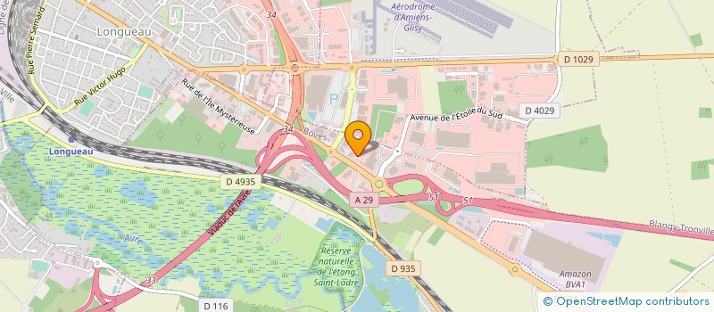 localisation de l'entreprise ALLIANCE BUSINESS CLUB GRAND AMIENS  AMIENS