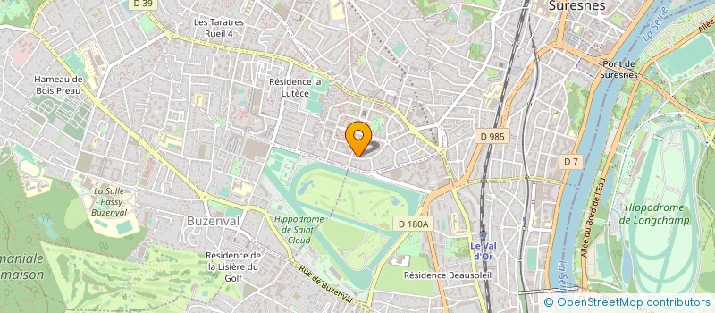 localisation de l'entreprise ALLIANCE BVL  PARIS