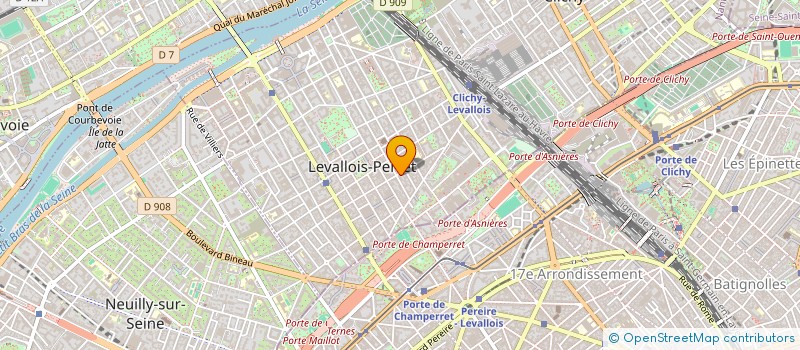 localisation de l'entreprise ALLIANCE CAPITAL à LEVALLOIS-PERRET