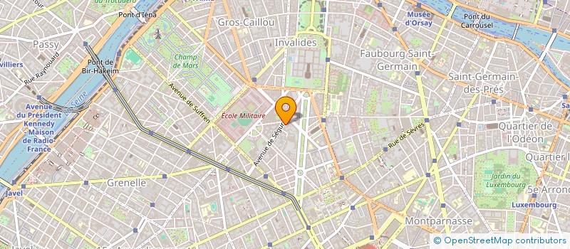 localisation de l'entreprise ALLIANCE CARNOT  PARIS