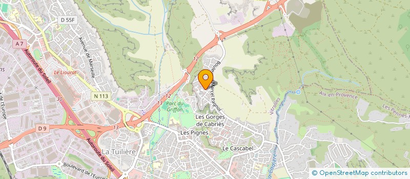 localisation de l'entreprise ALLIANCE CENTRALE DE SERVICES à VITROLLES