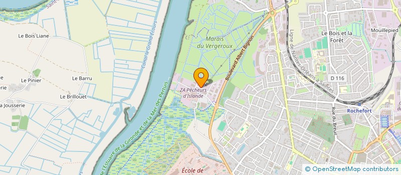 localisation de l'entreprise ALLIANCE CHARENTAISE DU BATIMENT  LA CHAPELLE-DES-POTS