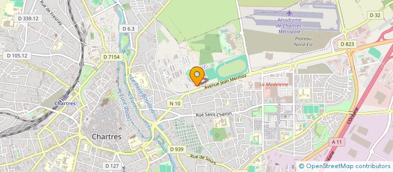 localisation de l'entreprise ALLIANCE CHARTRAINE à CHARTRES