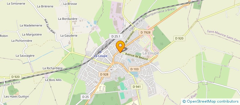 localisation de l'entreprise ALLIANCE CITOYENNE à LA LOUPE