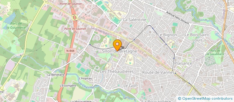 localisation de l'entreprise ALLIANCE CONNEXION à SAINT-HERBLAIN