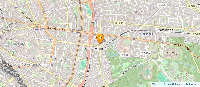 localisation de l'entreprise ALLIANCE CONSEIL  SAINT-MANDE